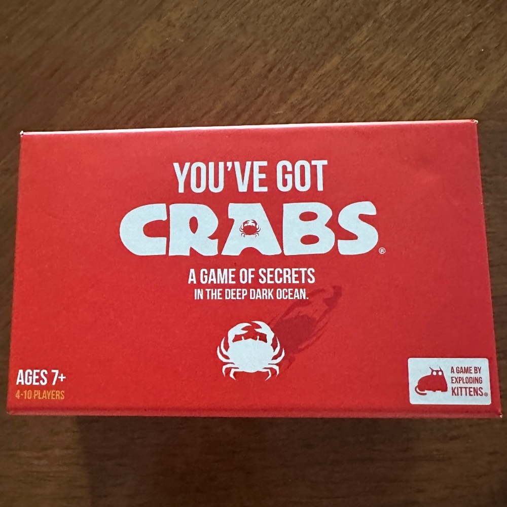 YOU'VE GOT CRABS, Card Game